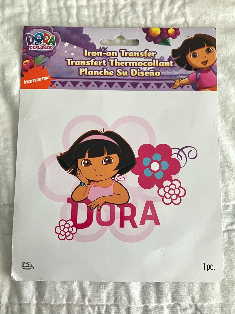 Vintage Nickelodeon Dora The Explorer Y2K nostalgic Iron-on Applique